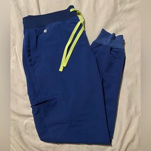 Figs Women's Electric Blue Zamora™_ Jogger Scrub Pants